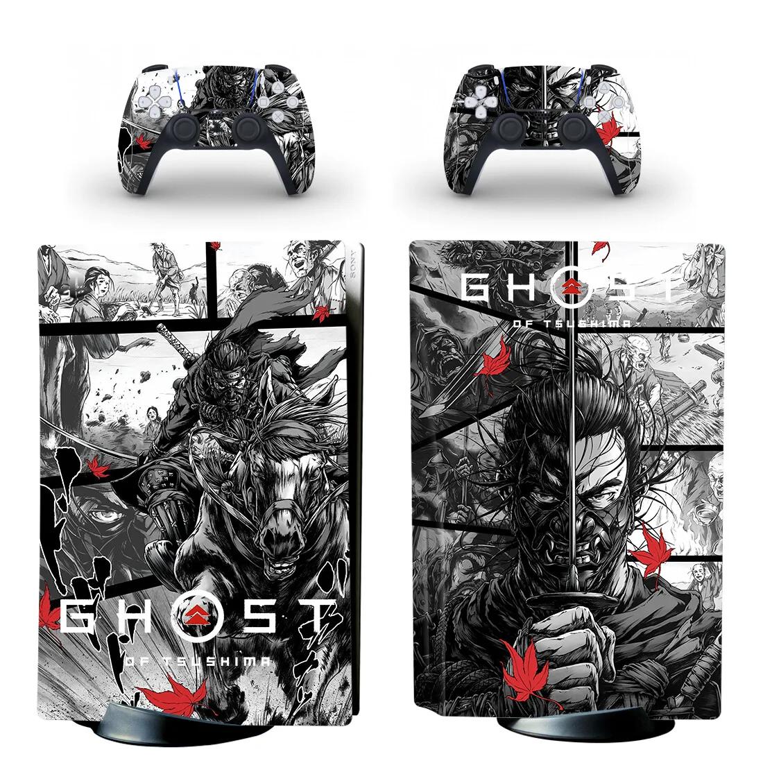 Ghost of Tsushima PS5 ũ Ų ƼĿ, ܼ Ʈѷ PS5 ũ Ų ƼĿ,  ȣ Į Ŀ
